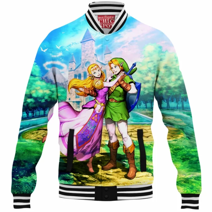 Zelda Ocarina Of Time Baseball Jacket