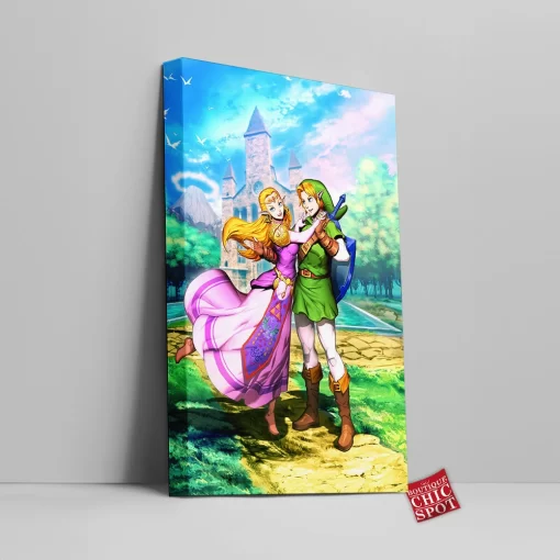 Zelda Ocarina Of Time Canvas Wall Art