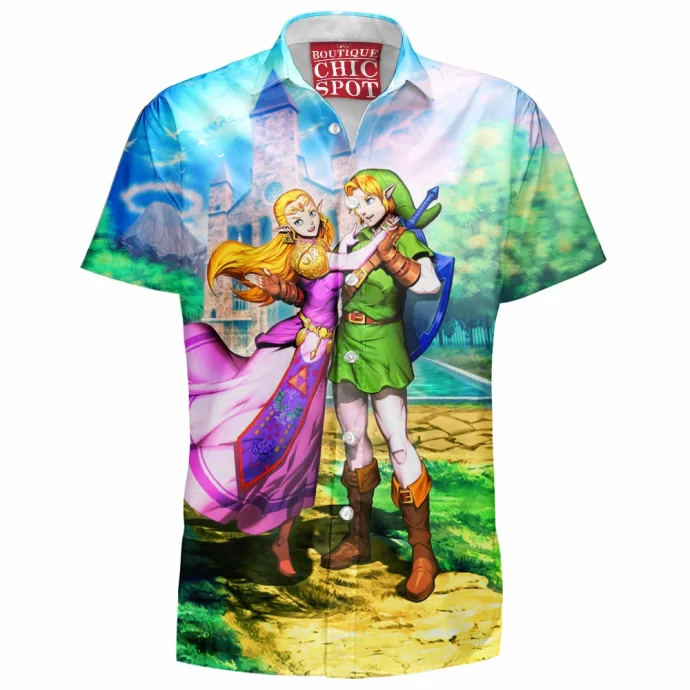 Zelda Ocarina Of Time Hawaiian Shirt