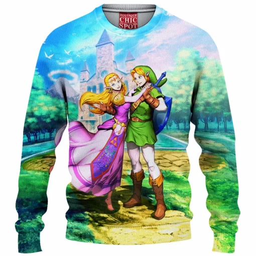 Zelda Ocarina Of Time Knitted Sweater