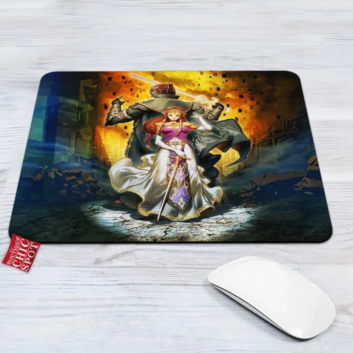 Ganondorf And Zelda Mouse Pad