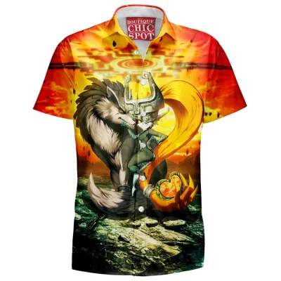 Game Hawaiian-Shirt, The Legend of Zelda Hawaiian-Shirt, Twilight Princess Hawaiian-Shirt