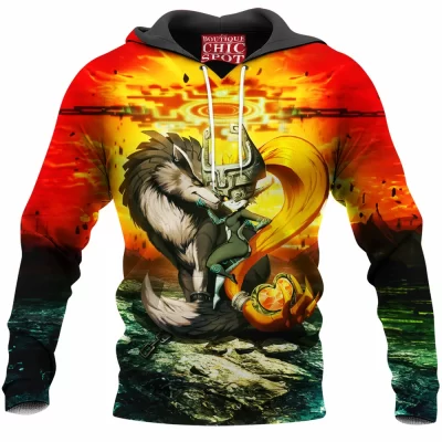 Game Hoodie, The Legend of Zelda Hoodie, Twilight Princess Hoodie