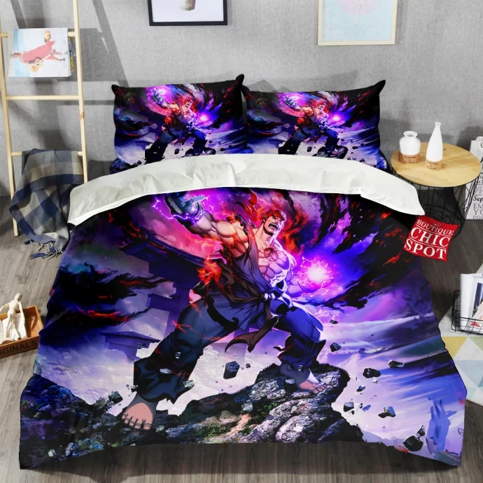 Evil Ryu Bedding Set