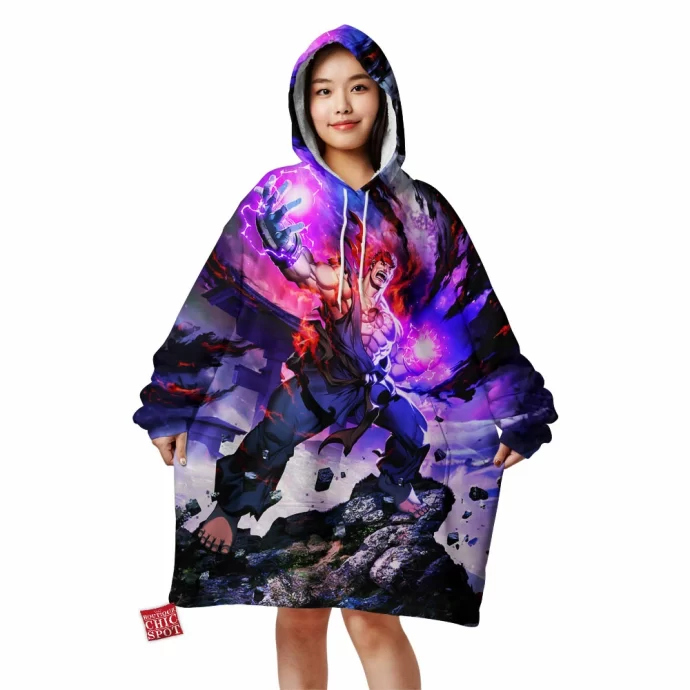 Evil Ryu Blanket Hoodie