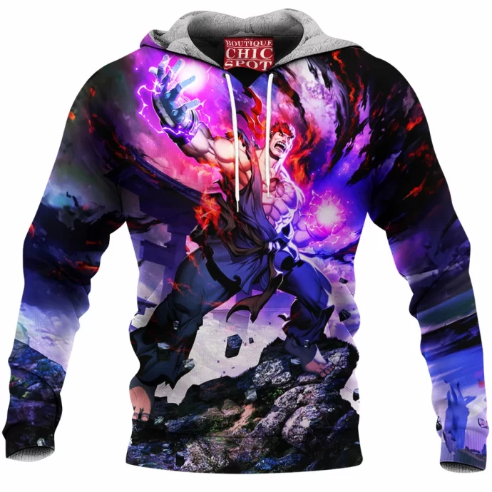 Evil Ryu Fleece Hoodie