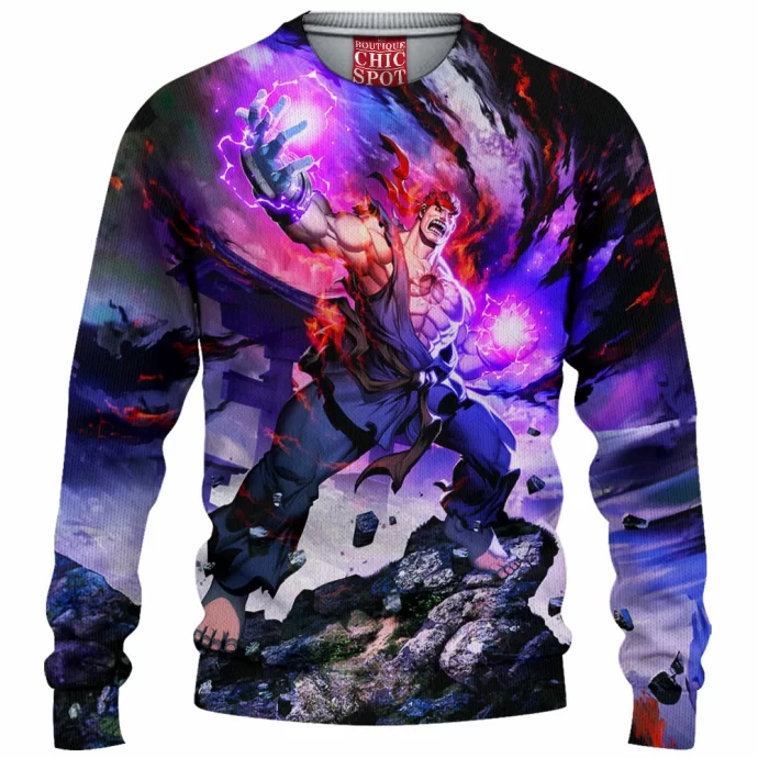 Evil Ryu Knitted Sweater