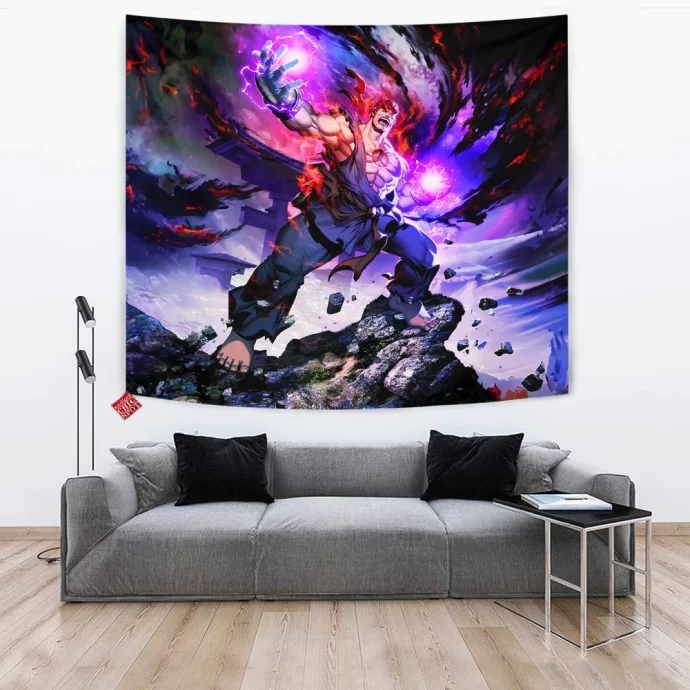 Evil Ryu Tapestry