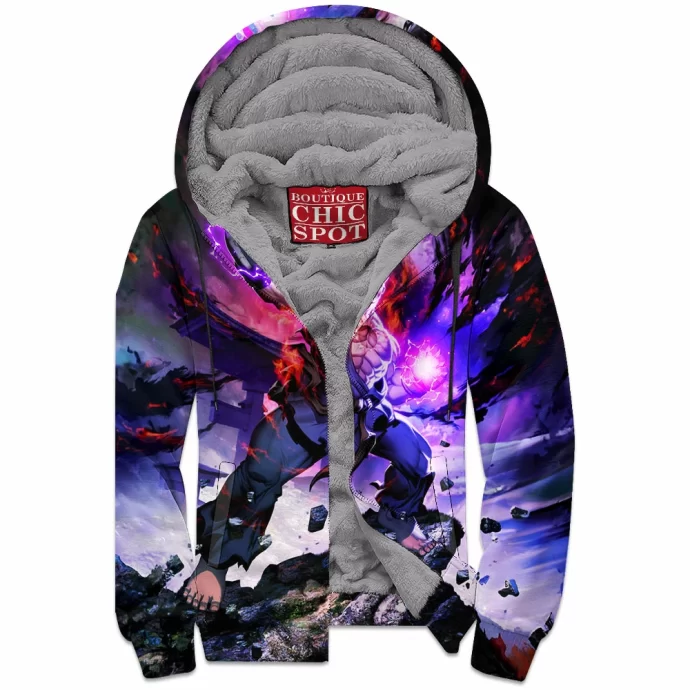 Evil Ryu Zip Fleece Hoodie