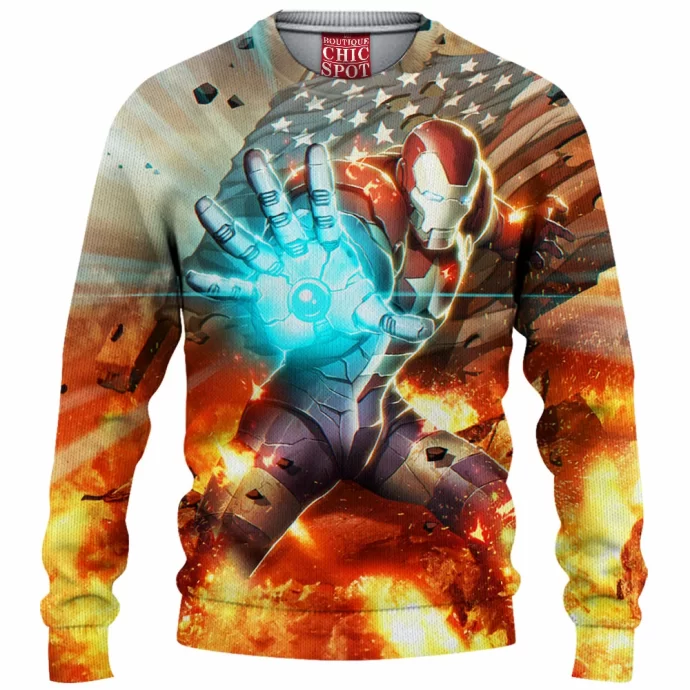 Iron Man Knitted Sweater