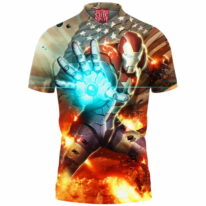 Iron Man Polo Shirt