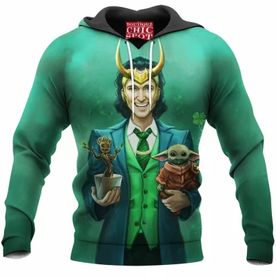 Comic Hoodie, Loki Hoodie