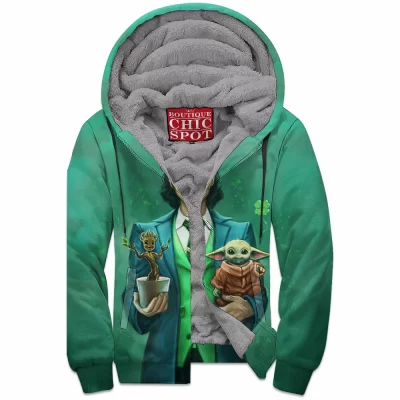 Comic Zip-Fleece-Hoodie, Loki Zip-Fleece-Hoodie