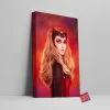 Scarlet Witch Canvas Wall Art