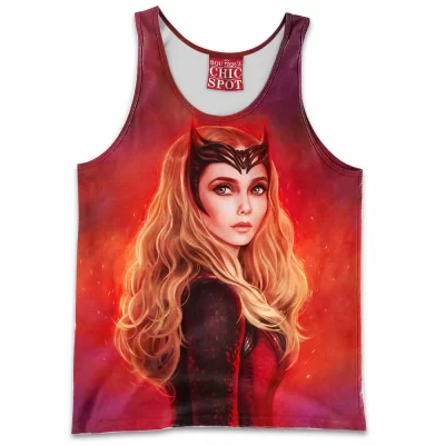 Comic Tank-Top, The Scarlet Witch Tank-Top