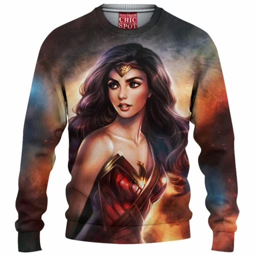 Wonder Woman Knitted Sweater