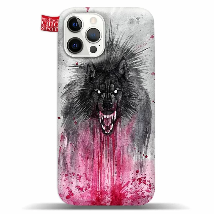 Black Wolf Phone Case Iphone