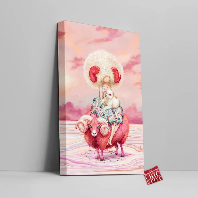 Aries Canvas Wall Art