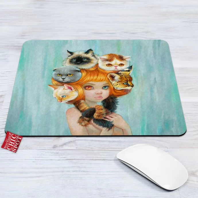 Love Cats Mouse Pad