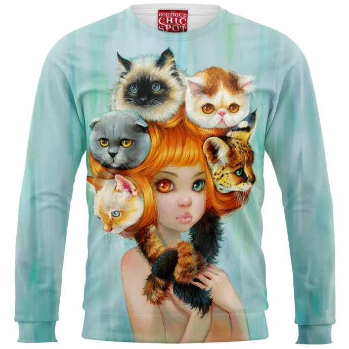 Love Cats Sweatshirt