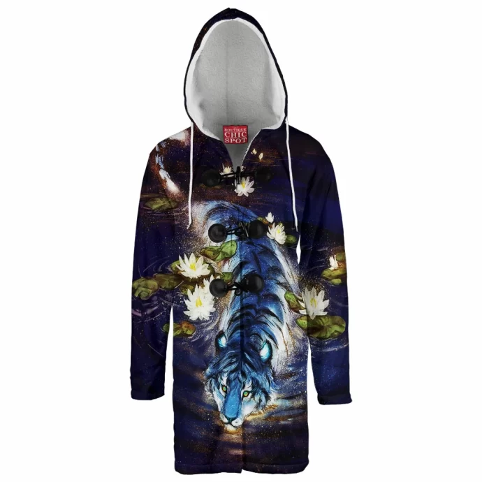 Tiger Hooded Cloak Coat