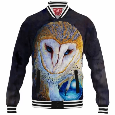 Owl Baseball-Jacket