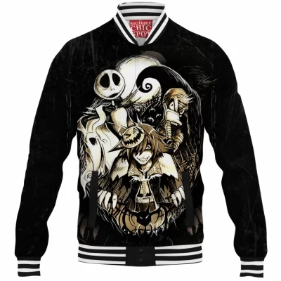 Halloween Baseball-Jacket, Horror Baseball-Jacket