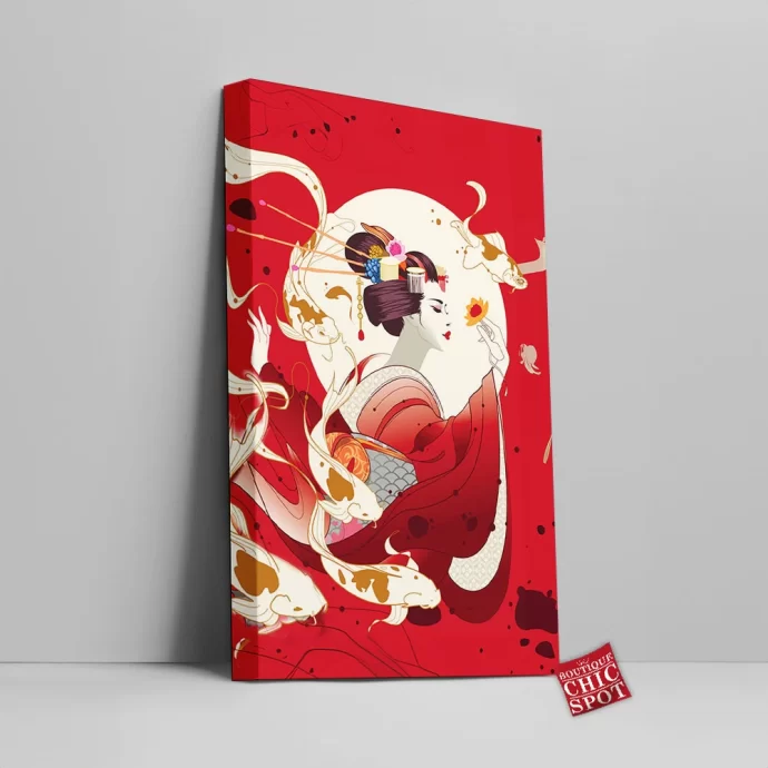 Gueicha Canvas Wall Art