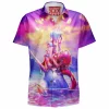 Mermaid Hawaiian-Shirt, Fantasy Hawaiian-Shirt
