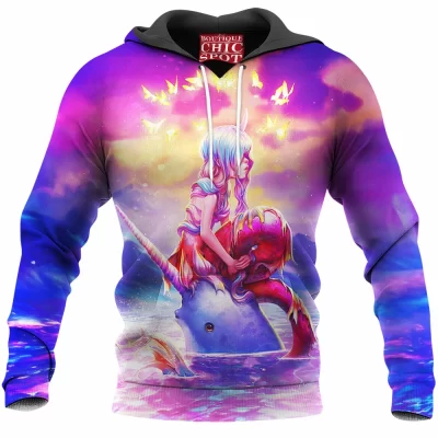 Mermaid Hoodie, Fantasy Hoodie