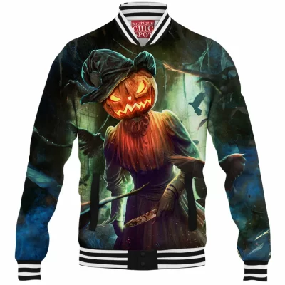 Halloween Baseball-Jacket, Horror Baseball-Jacket
