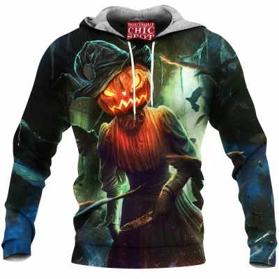 Halloween Fleece-Hoodie, Horror Fleece-Hoodie