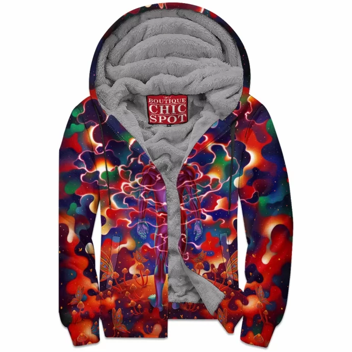 Into The Unknown Zip Fleece Hoodie