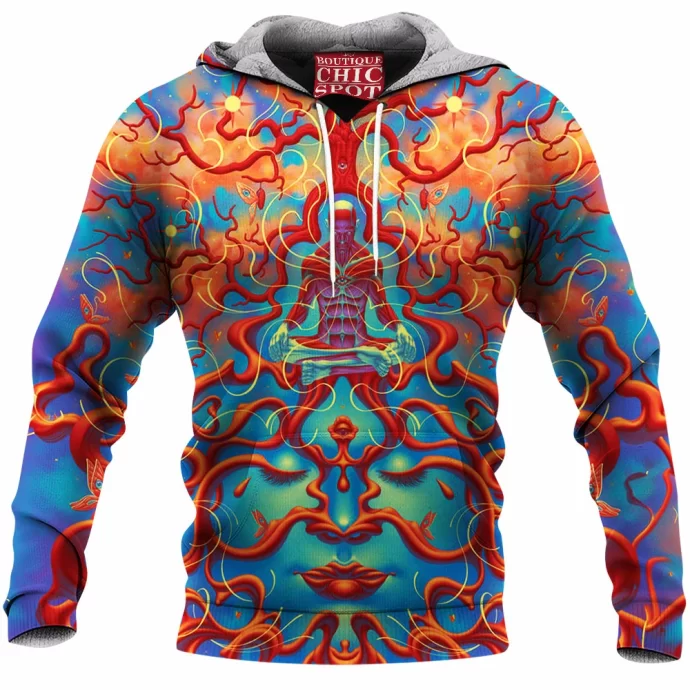 Healing Tapestries Fleece Hoodie