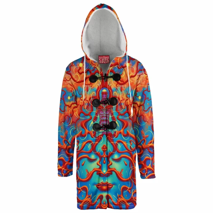 Healing Tapestries Hooded Cloak Coat