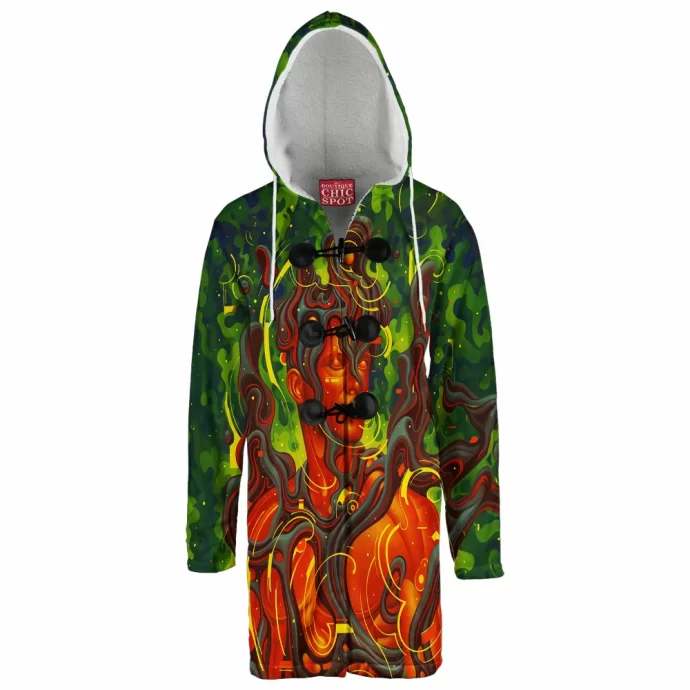 Ego Death Hooded Cloak Coat