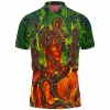 Abstract Polo Shirt