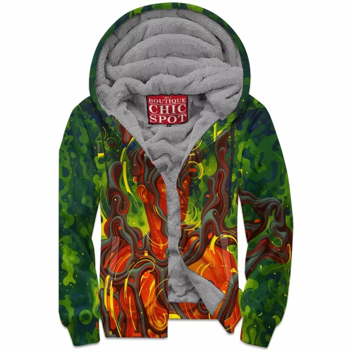 Ego Death Zip Fleece Hoodie