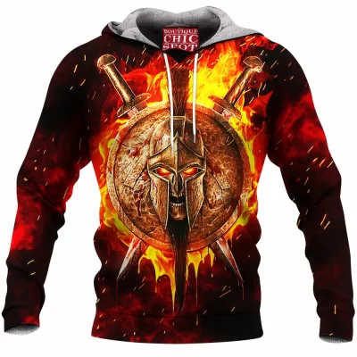 Spartan Fleece-Hoodie