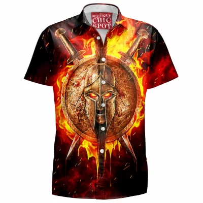 Spartan Hawaiian-Shirt