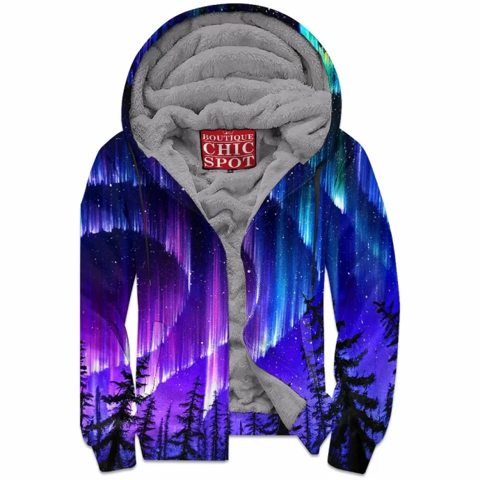 Nightbeams Zip Fleece Hoodie