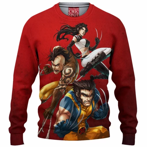 X-men Knitted Sweater