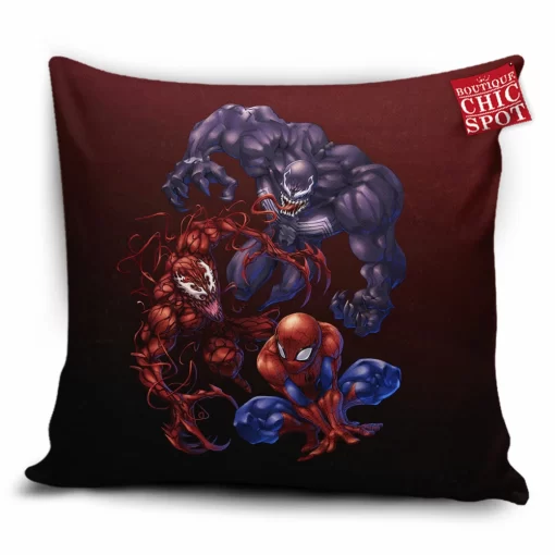 Venom Carnage Spider-man Pillow Cover