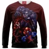 Venom Sweatshirt, Comic Sweatshirt, Carnage Sweatshirt, Villains Sweatshirt, Superhero Sweatshirt