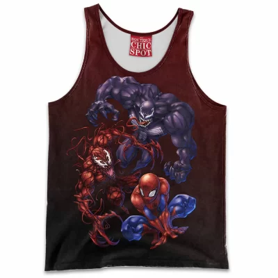 Carnage Tank-Top, Comic Tank-Top, Spider-man Tank-Top, Venom Tank-Top