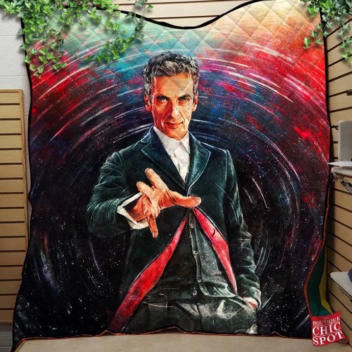 The Twelfth Doctor Quilt Blanket