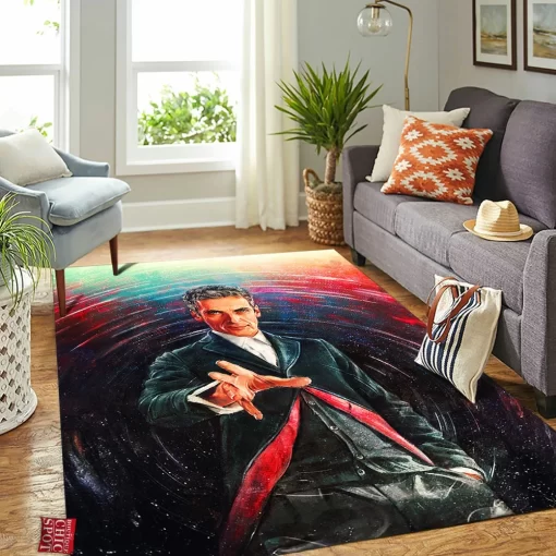 The Twelfth Doctor Rectangle Rug