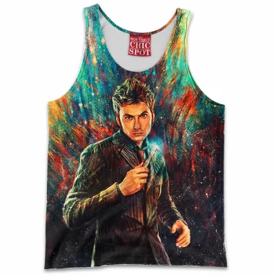 Sci-Fi Tank-Top, The Tenth Doctor Tank-Top, Doctor Who Tank-Top