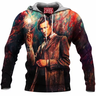 Sci-Fi Fleece-Hoodie, The Eleventh Doctor Fleece-Hoodie, Doctor Who Fleece-Hoodie