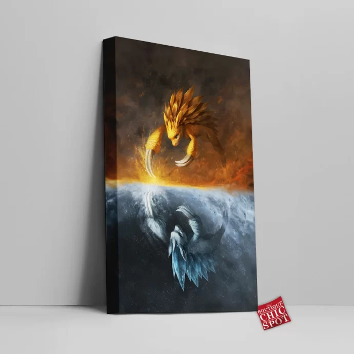 Sandslash Canvas Wall Art